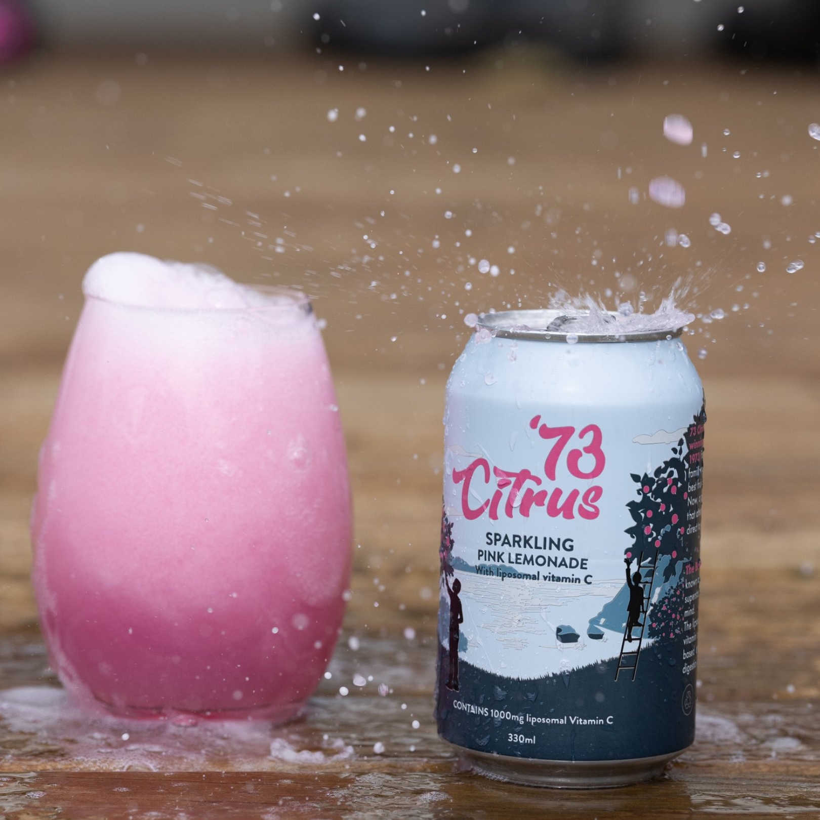 Buy 12 Pack - Sparkling Pink Lemonade Drink Online NZ